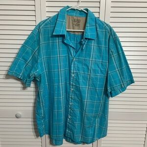 Austin Clothing Co Button down Blue Shirt XXL